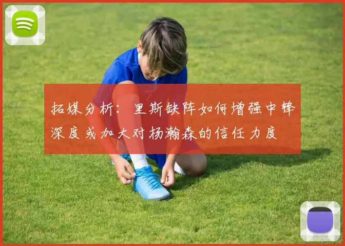 拓媒分析：里斯缺阵如何增强中锋深度或加大对杨瀚森的信任力度